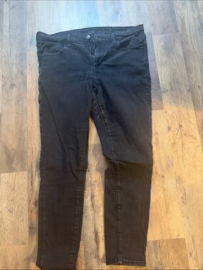 American Eagle Outfitters Black Skinny  jeggings size 12 short